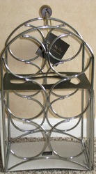 NEW Chrome Wine Rack.