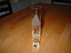 Vintage 1977 Xmas Glass Vase ,  For sale one collectable...