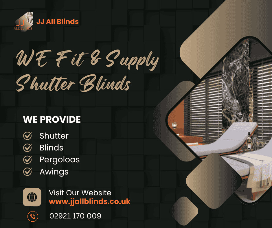 Premium Shutter Blinds Cardiff – Supplied & Fitted